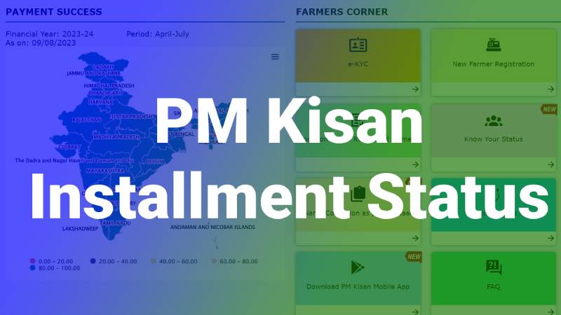PM Kisan Installment Status Beneficiary List @pmkisan.gov.in